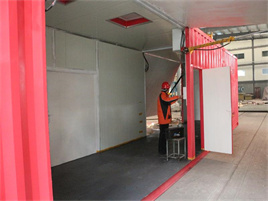  彩钢板房样式及对装配环境要求—集装箱活动房厂家